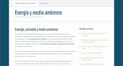 Desktop Screenshot of energia-medioambiente.com